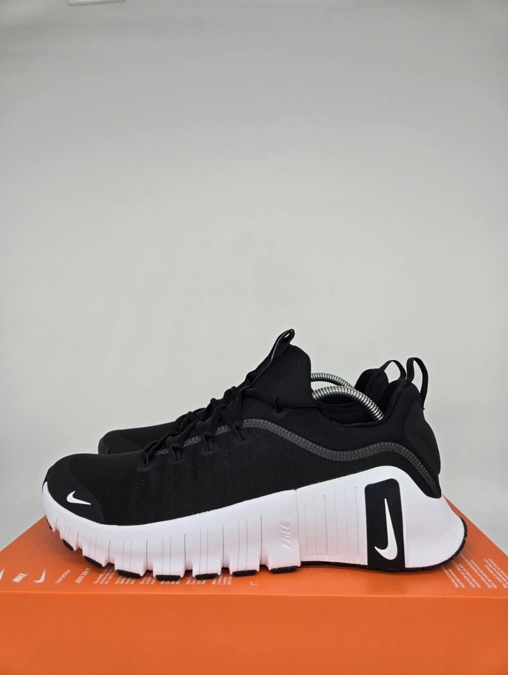 Nike Free Metcon 6 Men's Black Workout Shoes Size 10.5 New
